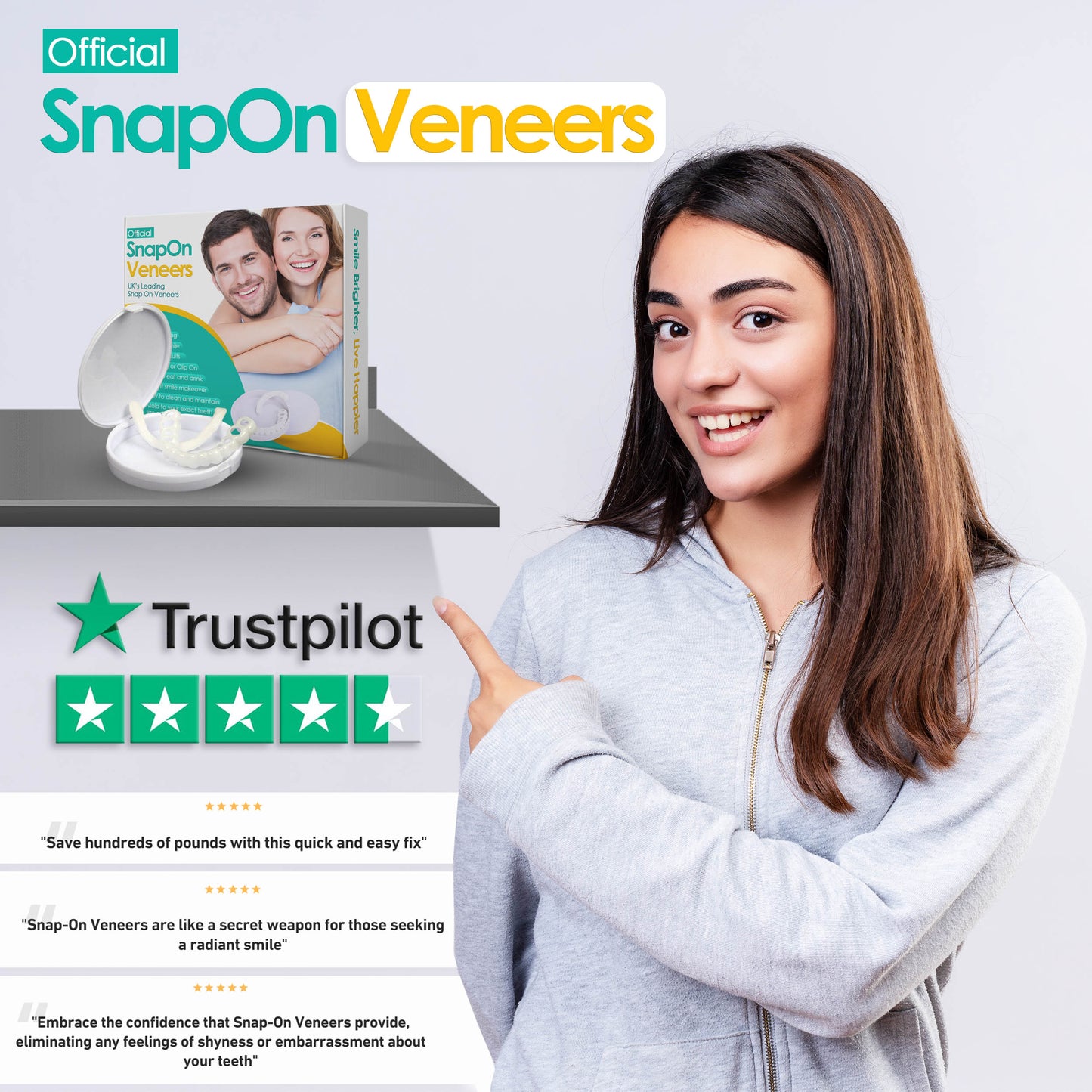 SnapOn Dental Veneers