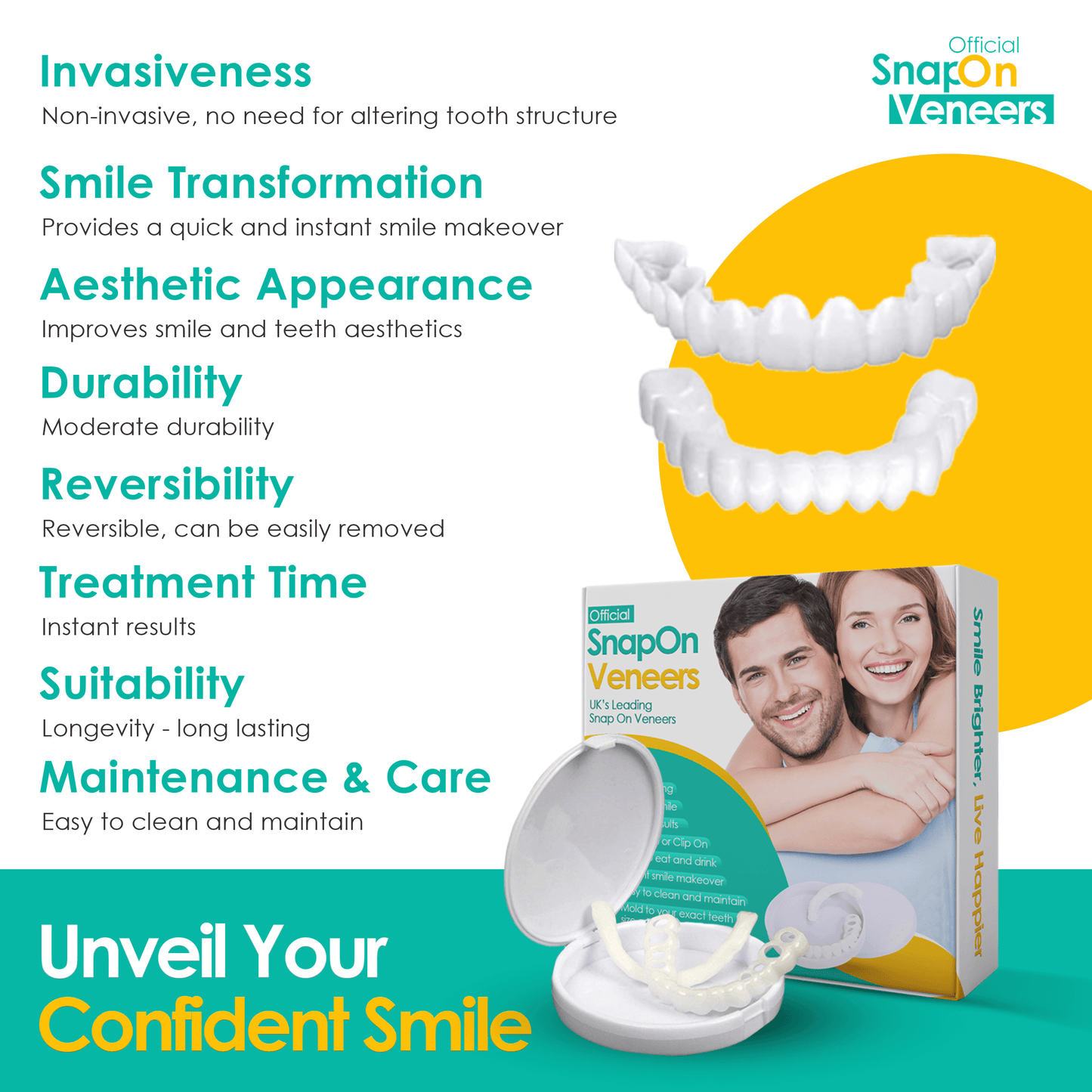 SnapOn Dental Veneers
