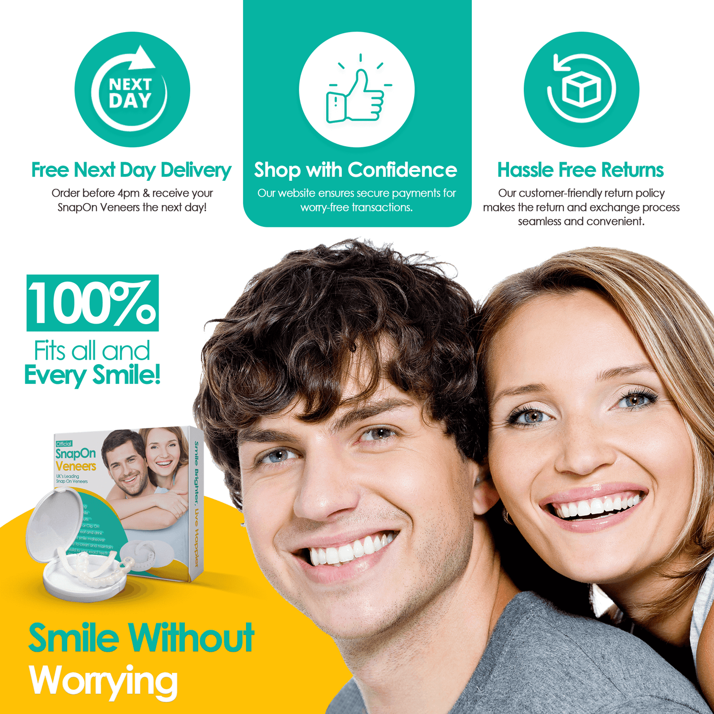 SnapOn Dental Veneers