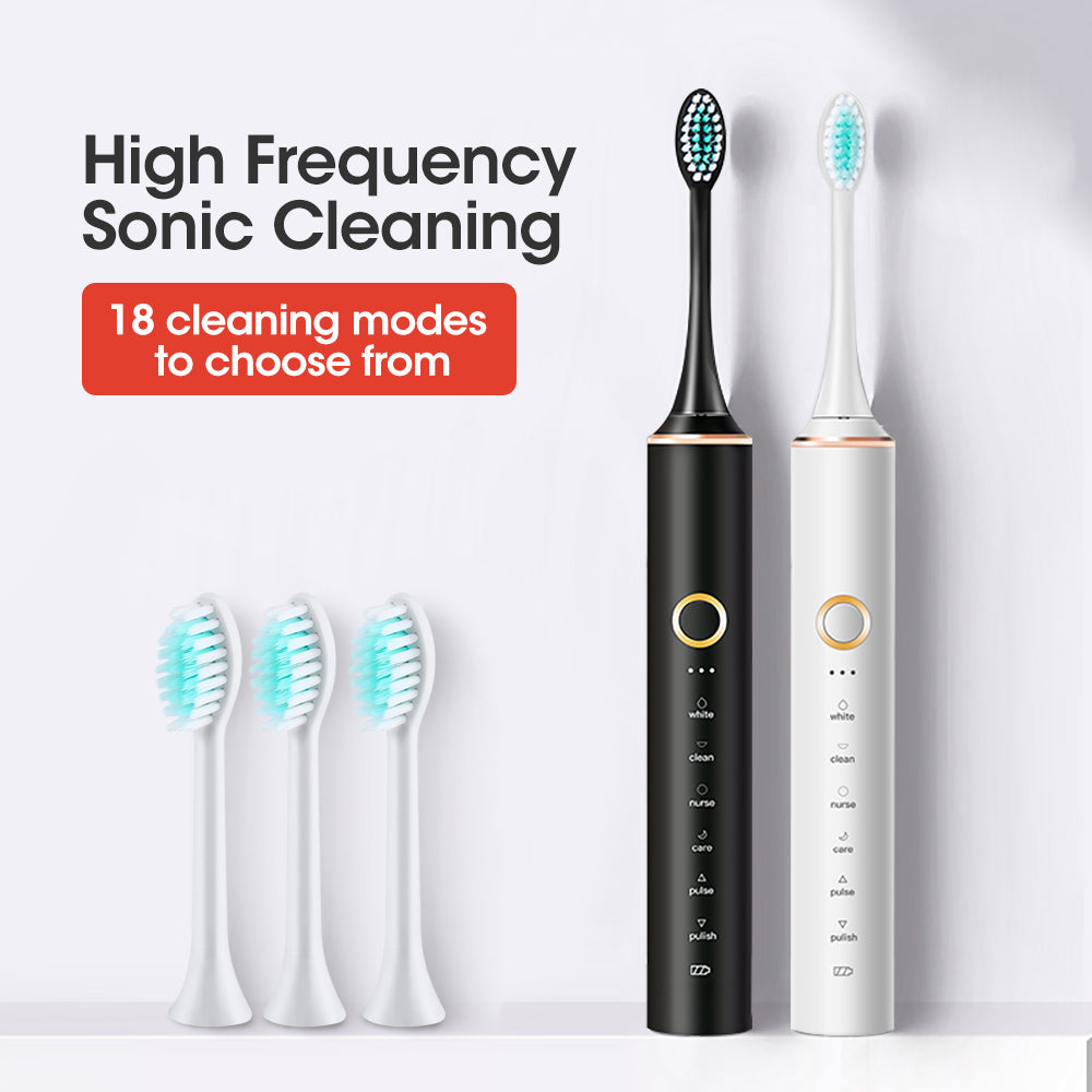 6 in 1 Sonic Electric Toothbrush - Smile Therapy