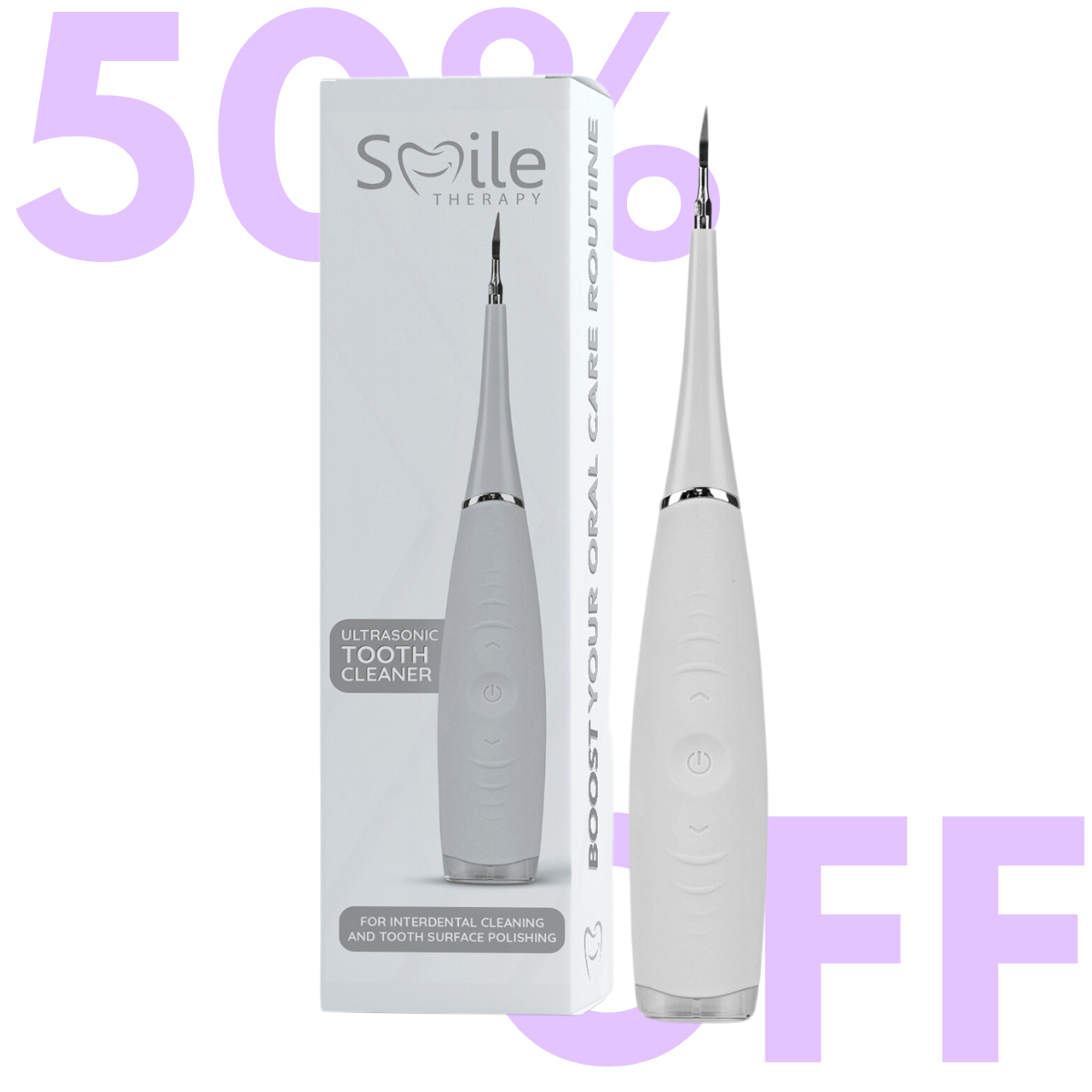 Ultrasonic Tooth Cleaner - At Home Dental Care - Smile Therapy