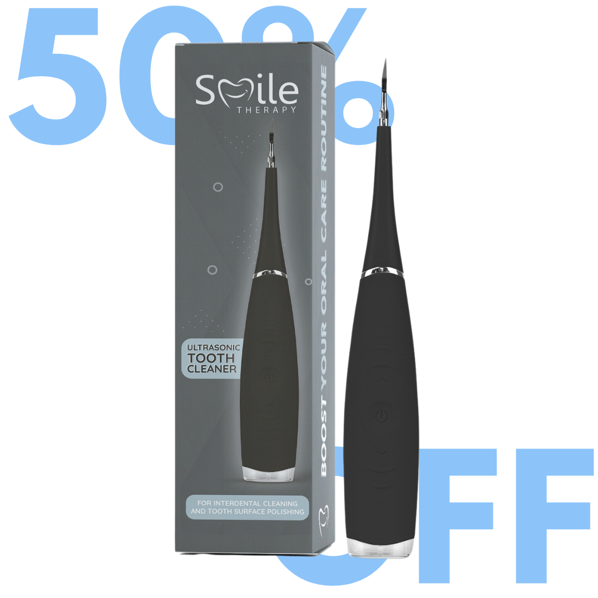 Ultrasonic Tooth Cleaner - At Home Dental Care - Smile Therapy