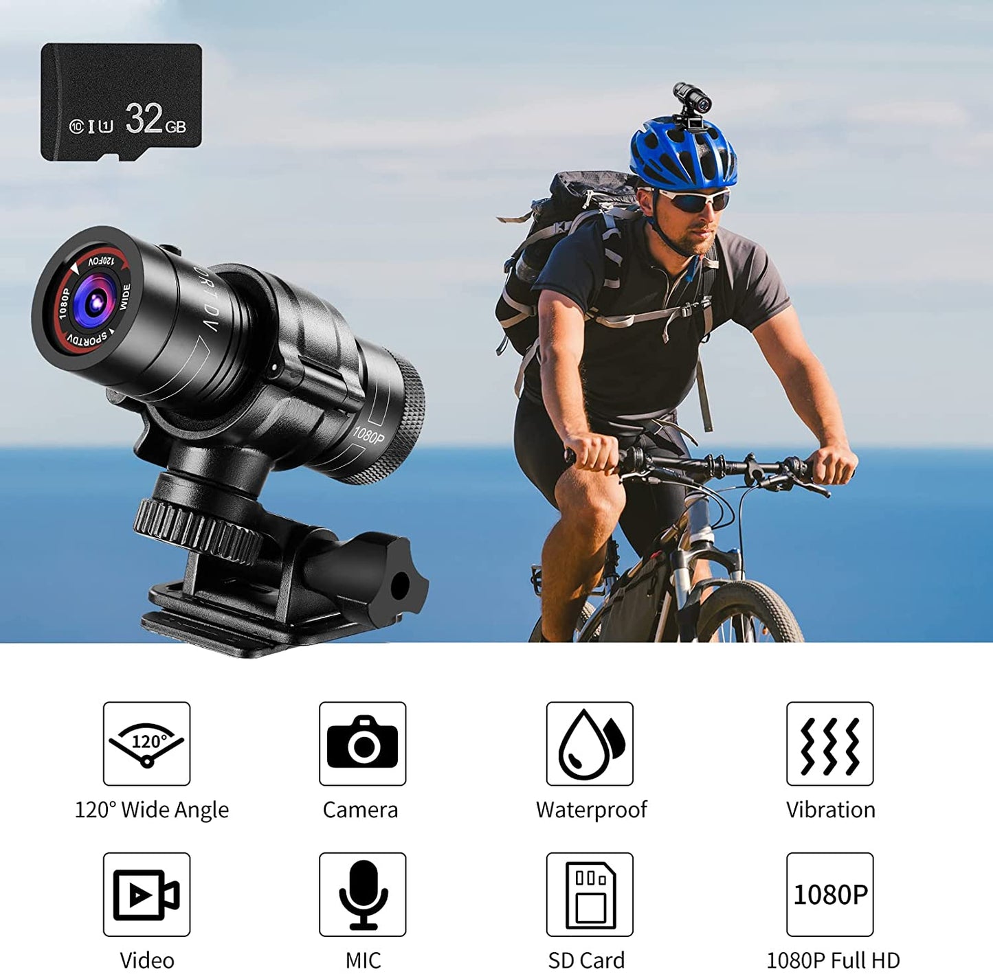 Dashcam Action (For Cyclists & Motorbikes)