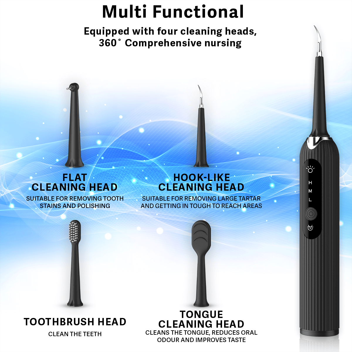 Ultrasonic Tooth Cleaner Pro - Smile Therapy