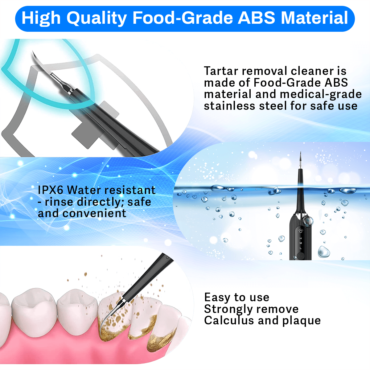 Ultrasonic Tooth Cleaner Pro - Smile Therapy