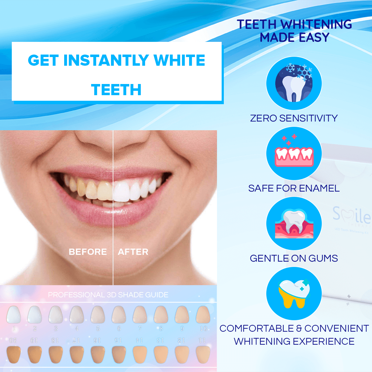 Advanced PAP+ At Home Teeth Whitening Kit - Smile Therapy