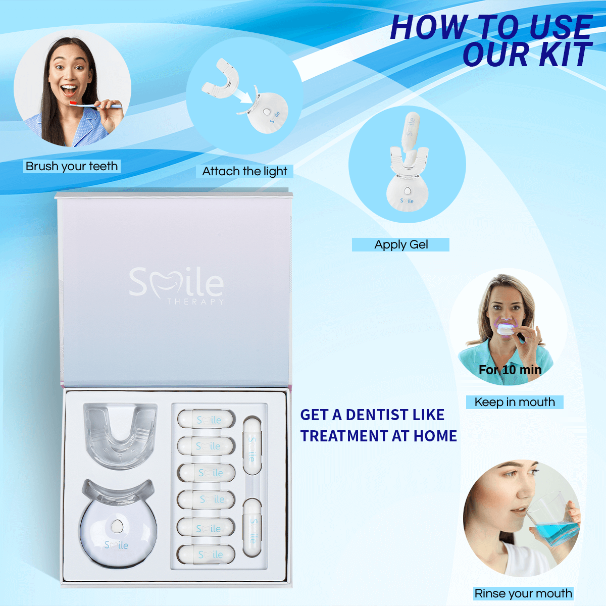 Advanced PAP+ At Home Teeth Whitening Kit - Smile Therapy